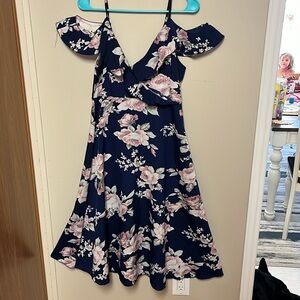 Floral Flowing Dress